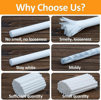 60PCS Humidifier Stick Filter Refill - 6In Humidifier Filter Sticks Air - Image 3