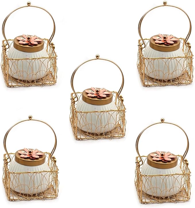 IGH Set Of 1 Wholesale Lot IndiaGiftHub Dry Fruit Jar by IndiaGiftHub