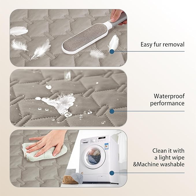 gogobunny 3X Stronger Waterproof Pet Blanket, Scratch Proof Furniture Protector - Image 7