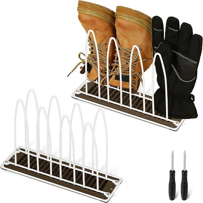 2 Pack Metal Shoe Drying Rack, and Glove Drying Rack, Dryer Racks by Unknown