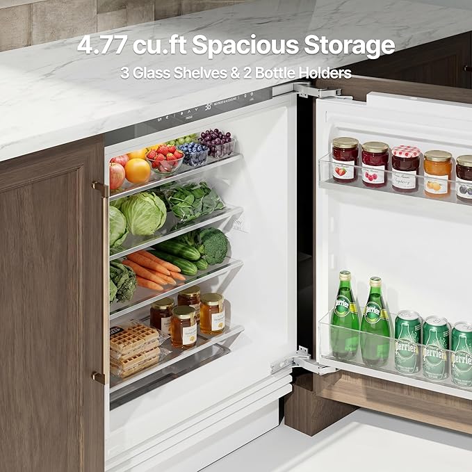 Ca'Lefort Undercounter Panel Ready Fridge, Built-in Full Freshness Panel-Ready - Image 5