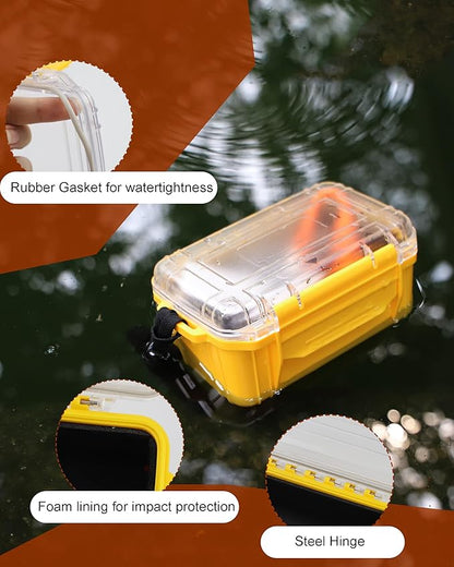 Small Waterproof Box Dry Box Waterproof Storge Container Small Watertight Dry - Image 5