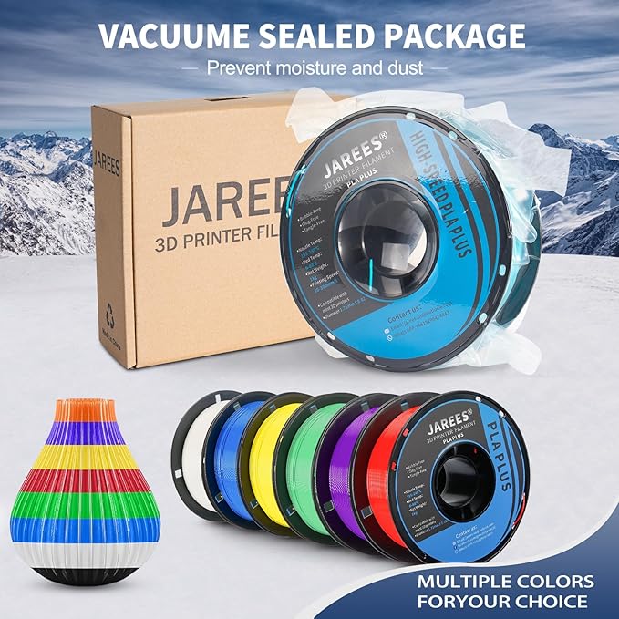 PLA Filament 1.75mm, Neatly Wound Turquoise Cyan 3D Printer Filament Pla - Image 6