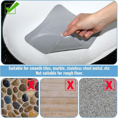 Yinkin 6 Pcs Drain Covers to Keep Bugs Out Silicone Shower Floor Tub Stoppers - Image 5
