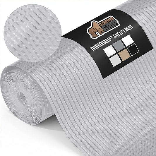 GORILLA GRIP DuraGuard Shelf Liner, Non-Adhesive Cabinet Liners by GorillaGrip