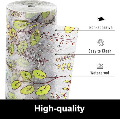 Cooyes Shelf Liners for Kitchen Cabinets, Refrigerator Liners Waterproof & - Image 5