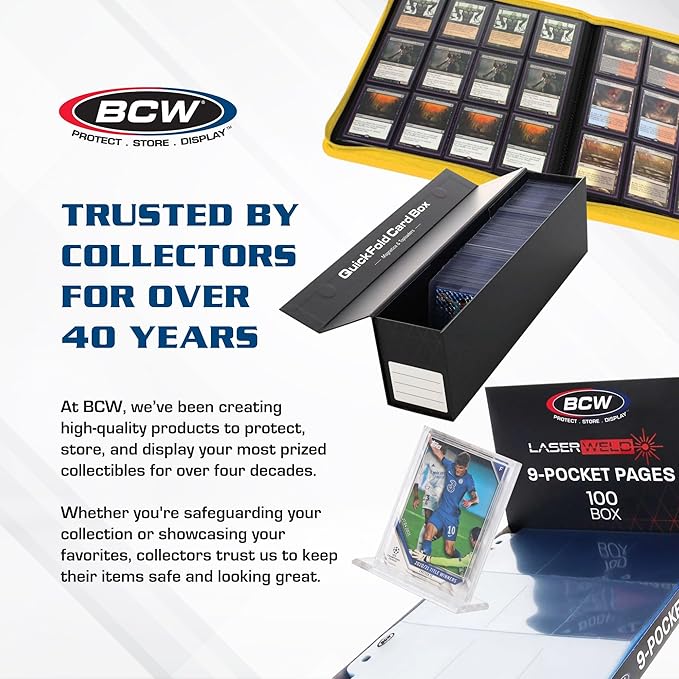 BCW Super Monster 5 Row Trading Card Storage Box - Image 6