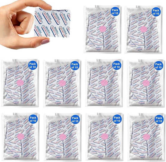 300cc Oxygen Absorbers for Food Storage, Food Grade Oxygen Absorbers Packets by BRENSTEN