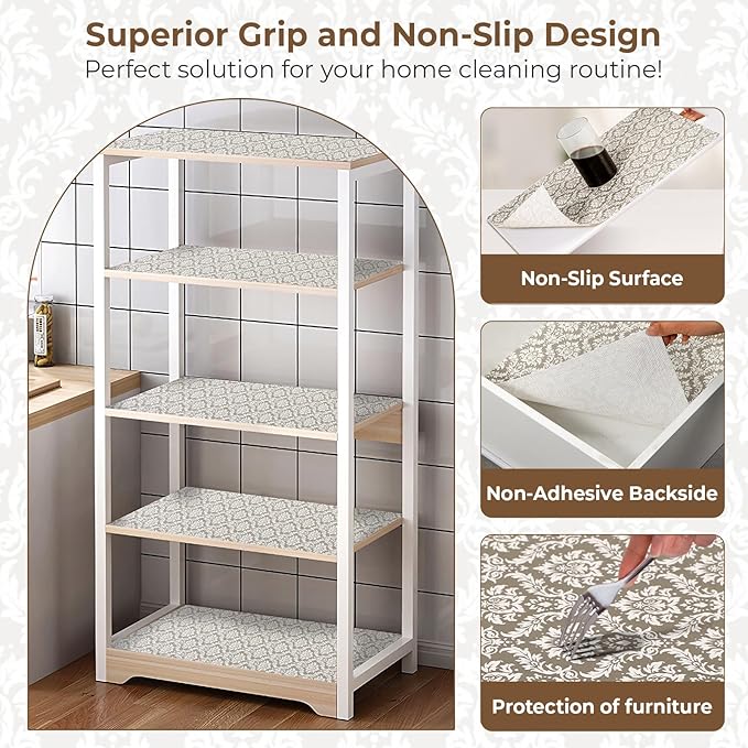 Coavas Extra Grip Thickened Shelf and Drawer Liner - Image 6