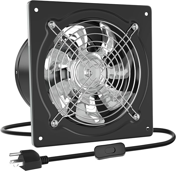 HG Power 10 Inch Metal Exhaust Fan by HGPOWER