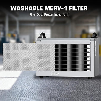 145 Pints Commercial Dehumidifier, Industrial Water Damage Unit up to 6 - Image 6