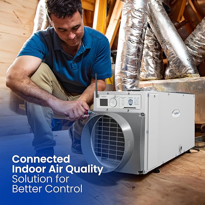AprilAire E070W Smart Wi-Fi Crawl Space Dehumidifier, 70-Pint Commercial - Image 12