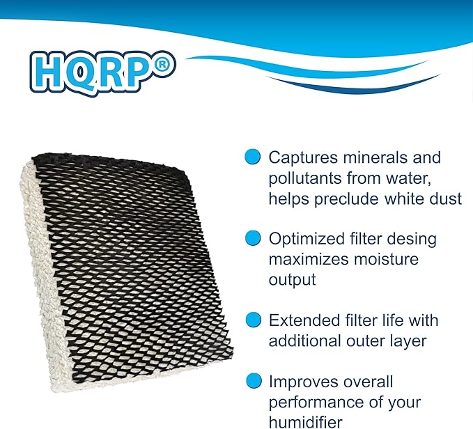HQRP Humidifier Wick Filter for Bionaire C22, W9S Humidifiers, part 900 900CS - Image 3