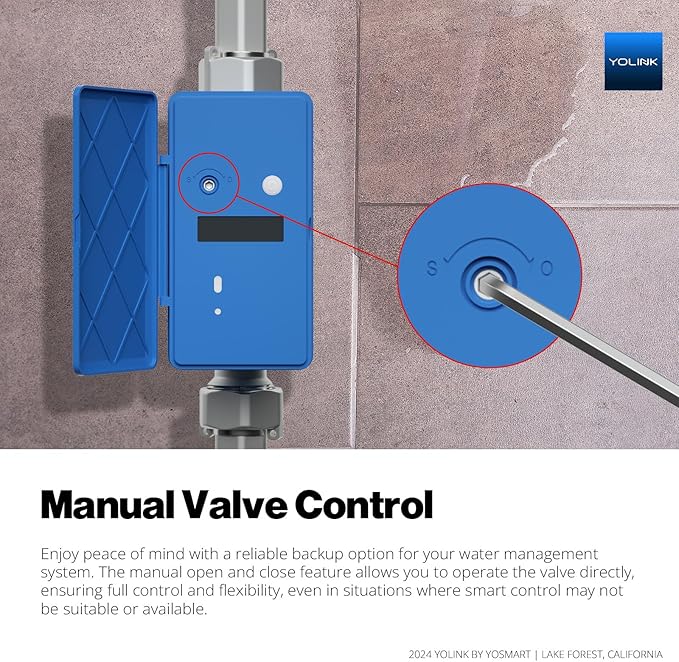NSF Certified YoLink FlowSmart All-in-One Smart Water Meter & Auto Shutoff - Image 7