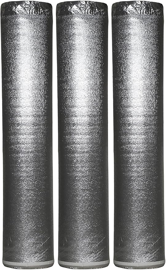 600SQFT AMERIQUE Flooring Silver Chrome Underlayment Padding by AMERIQUE