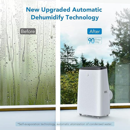 14000 BTU Portable Air Conditioners, 3-in-1 Cooling AC Unit w/Dehumidifier & - Image 7