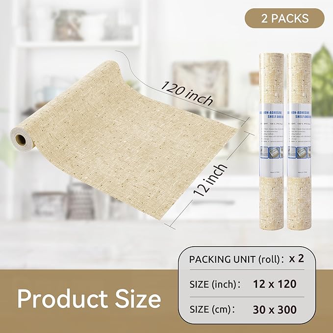 FIFTY FEET 12"x120" Non-Adhesive Shelf Liner - Image 5