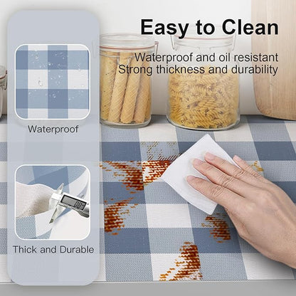 Shelf Liner for Kitchen Cabinets Non-Adhesive Drawer Liners Non-Slip Strong - Image 5