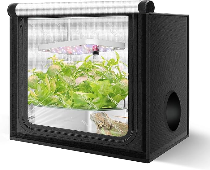 MELONFARM 24"x16"x20" Grow Tent, Double Transparent Viewing Door Indoor Grow by MELONFARM
