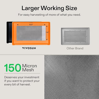 VIVOSUN Heavy Duty 2-in-1 Trimming Tray - Image 4