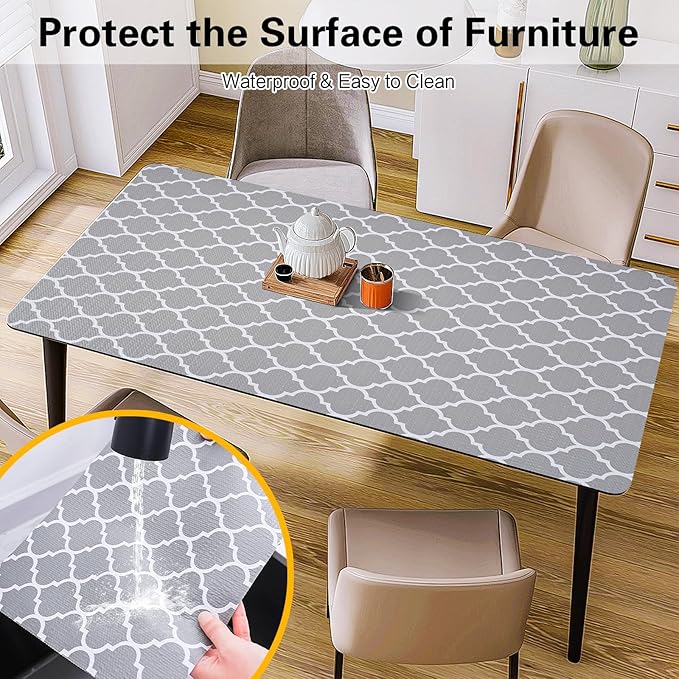 Drawer and Shelf Liner for Kitchen Cabinet, Non-Adhesive Cabinet Liner 18in x - Image 7