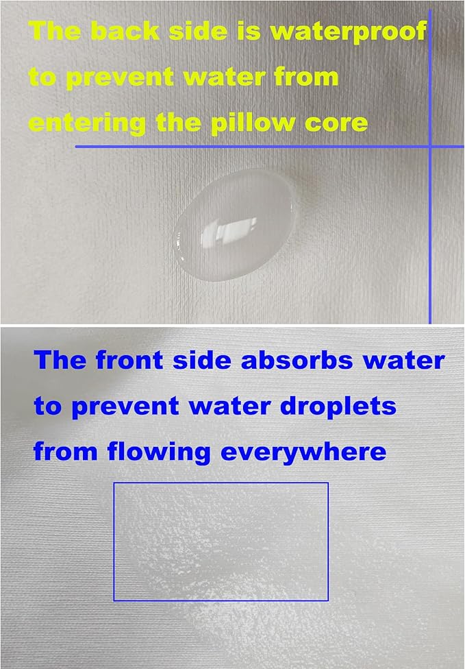 Waterproof Pillow Protectors Standard Size 20x26 Inches 4 Pack - Image 5