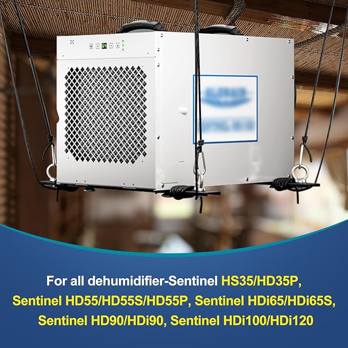 Dehumidifier Hanging Kit for Crawl Space & Basement – 300 Lb. Capacity | - Image 2