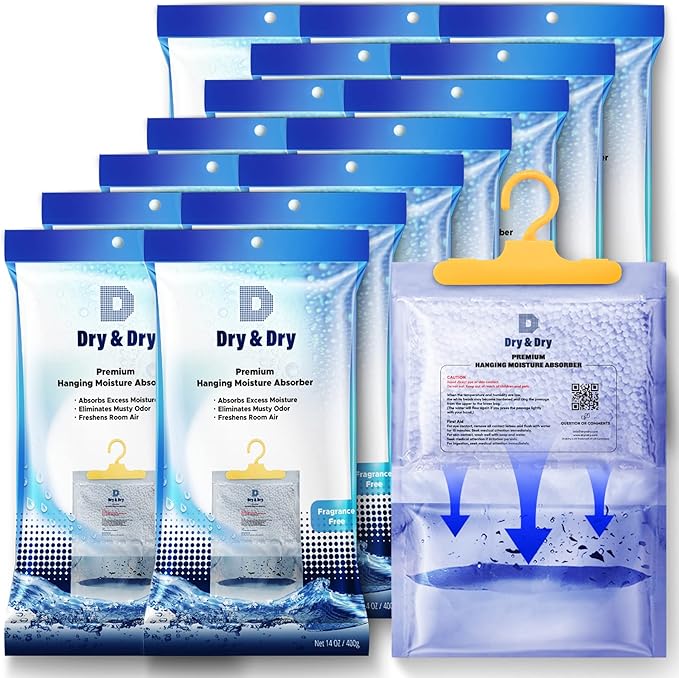 Dry & Dry 15 Packs Moisture Absorbers by DryDry