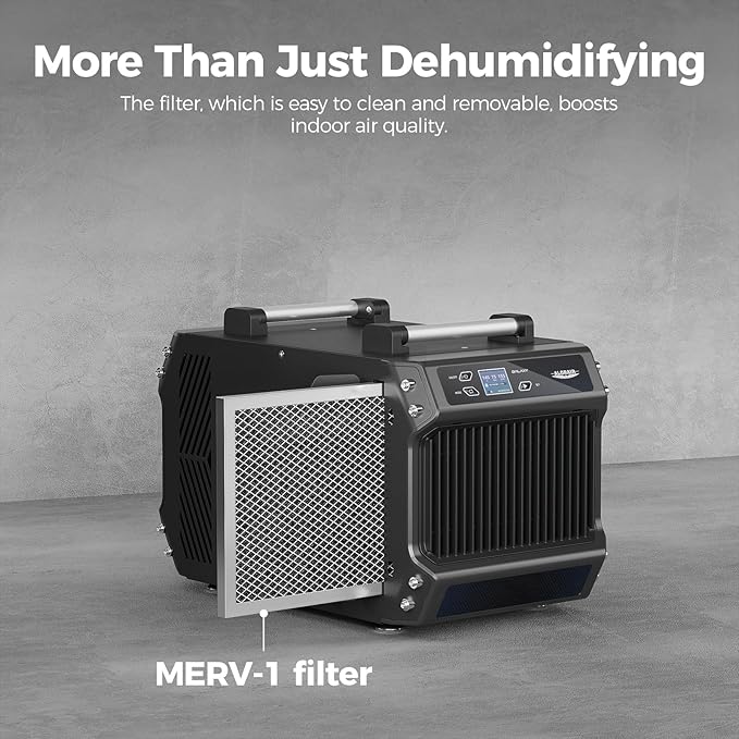 ALORAIR Crawlspace Dehumidifiers, 145 Pint Commercial Dehumidifier - Image 7