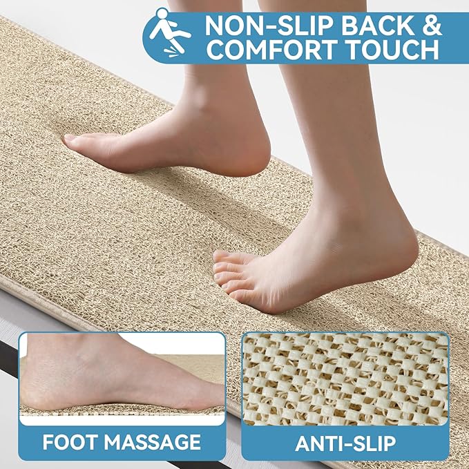 Non Slip Shower Mat Bathtub Mat 20x32 Inch, Quick Dry Bath Mat - Image 4