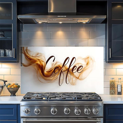 NYZE Kitchen Backsplash Stickers Waterproof Stove Backsplash Protector by GIVEYOUTHEBEST
