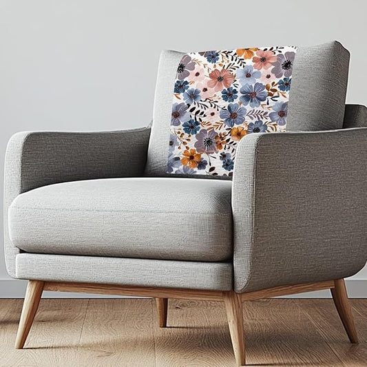Flower Headrest Covers for Recliner Sofa Stain Resistant Couch Protector by Unknown