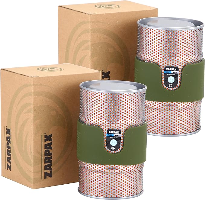 7oz Desiccant Canisters for Gun Safe 2-Pack – Reusable Gun Safe Dehumidifier by Zarpax