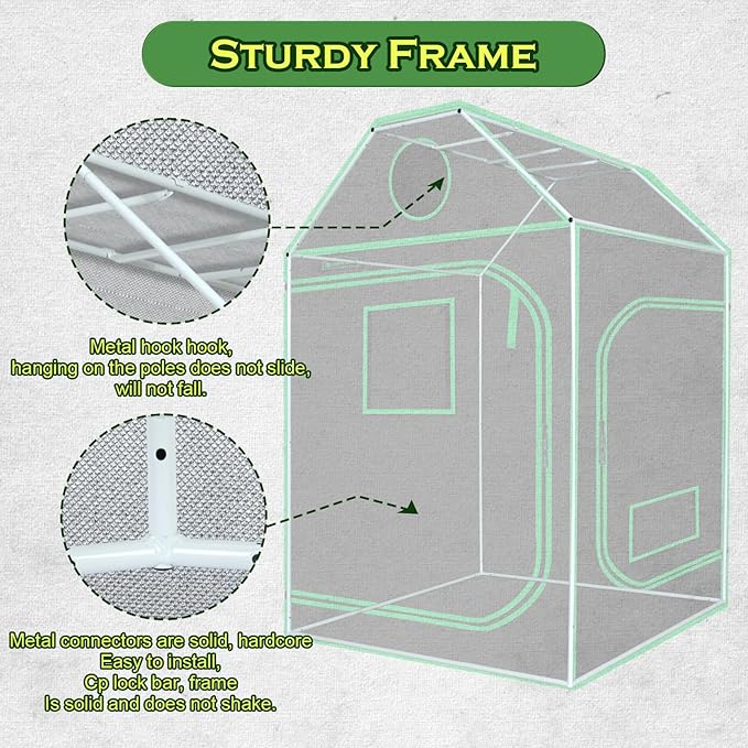 5x5 Growing Tent, Indoor Growing Tent - Image 7