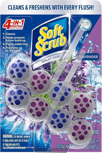 Soft Scrub 4-in-1 Rim Hanger Toilet Bowl Cleaner by SoftScrub