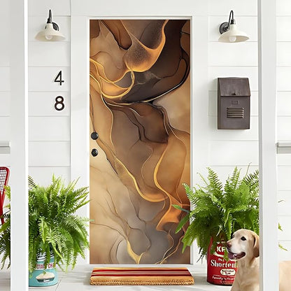 3D Door Decals Stickers, Peel Stick Wall Murals Vinyl Wallpaper Self-Adhesive - Image 4