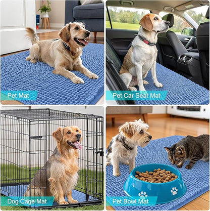 OLANLY Dog Door Mat for Muddy Paws 47x32, Absorbs Moisture and Dirt, Absorbent - Image 7