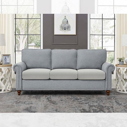 Fuloon Waterproof Couch Cushion Covers, Stretch Sofa Seat Cushion Slipcovers - Image 8