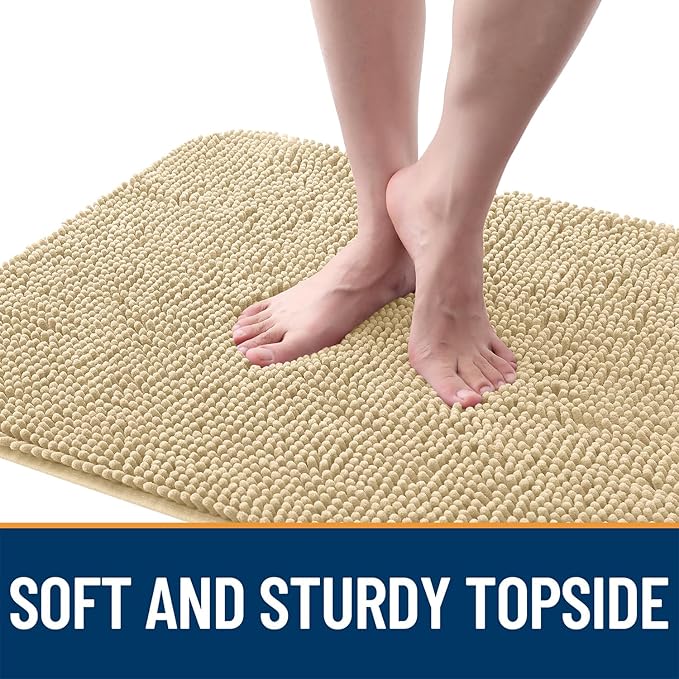OLANLY Dog Door Mat for Muddy Paws 48x30, Absorbs Moisture and Dirt, Absorbent - Image 4