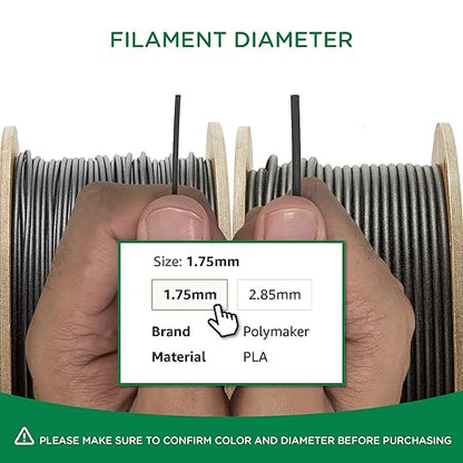 Polymaker Matte PLA Filament Matte Arctic Teal 1.75mm 3kg 3D Printing Filament - Image 9