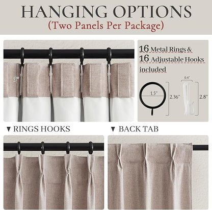 Black Out Curtains 72 Inch Long - Image 4