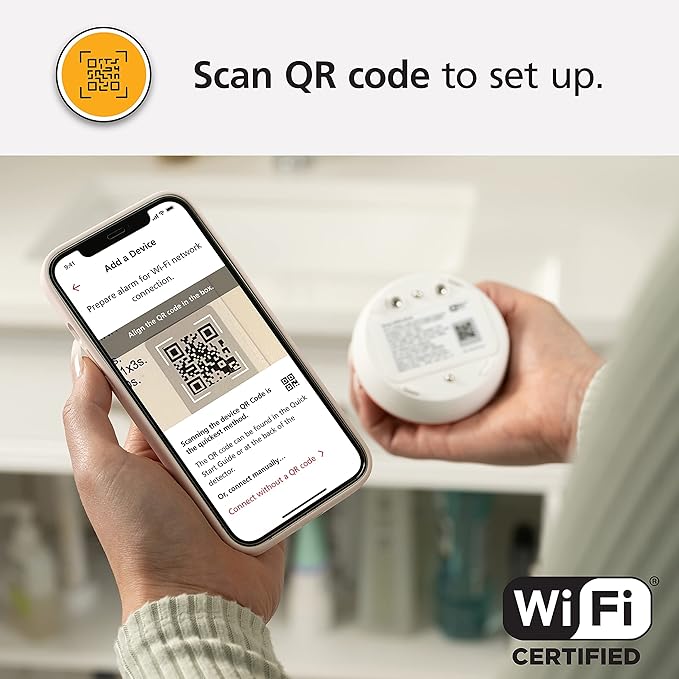 Kidde WiFi Water Leak Detector & Freeze Alarm, Alexa Device, Smart Leak Detector - Image 5