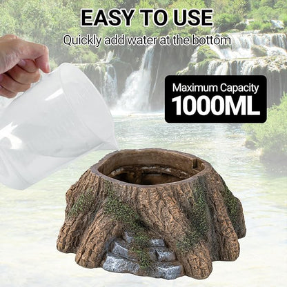 REPTIZOO Reptile Humidifier Fogger, Tree Trunk Humidifier - Image 3