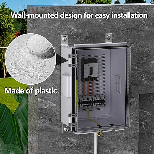 ABS Electrical Junction Box, Ventilated Design, Cable Grommets, IP65 Waterproof - Image 5