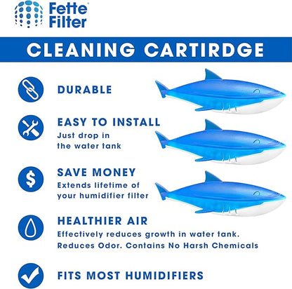 Fette Filter - Humidifier Cleaner in The Shape of a Shark, Demineralization - Image 2