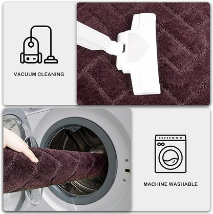 PURRUGS Dirt Trapping Door Mat 34" x 59", Non-Slip Machine Washable Entry Rug - Image 7