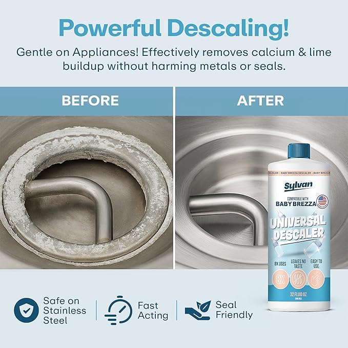 Descaler Compatible with Baby Brezza Machines | 32 Oz | 12 Month Supply | US - Image 6
