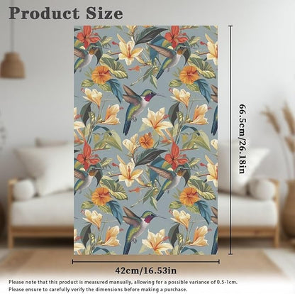 Hummingbird Armrest Cover Non-Slip Headrest Protector Stain Resistant Fabric - Image 7