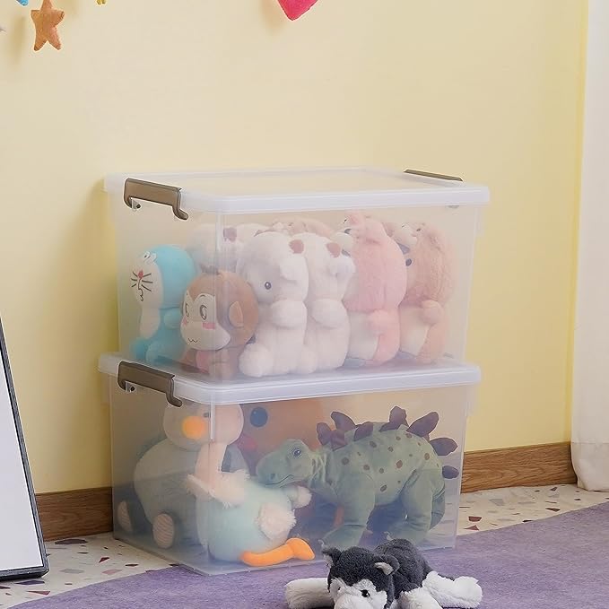 Citylife 48 Qt. Plastic Storage Bins - Image 5