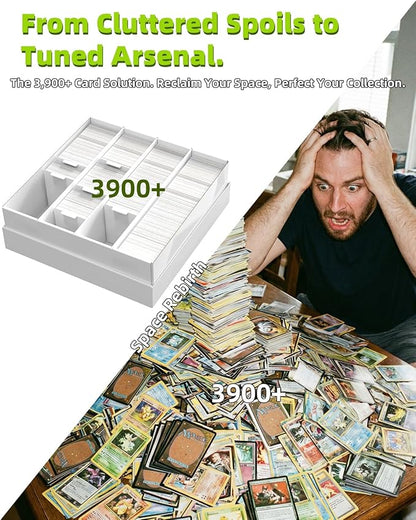 Standard Card Storage Box with Baffle and Trading Card Dividers, Trading Card - Image 5